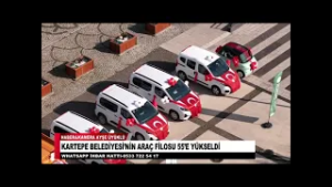 KARTEPE BELEDİYESİ’NİN ARAÇ FİLOSU 55’E YÜKSELDİ