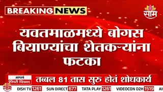 यवतमाळमध्ये बोगस बियाण्यांचा शेतकऱ्यांना फटका, नेमकं काय घडलं? | Yawatmal Bogus Soyaban Seeds
