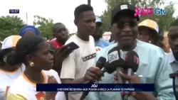 JOJ Dakar 2026 : Podor, sous l’impulsion du maire Racine Sy, accueille la Flamme olympique !