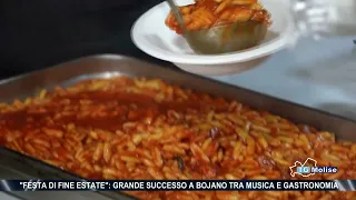 Festa di fine estate: grande successo a Bojano tra musica e gastronomia