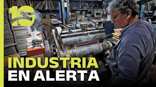 Industry on alert: falling activity and concern for SMEs and employment