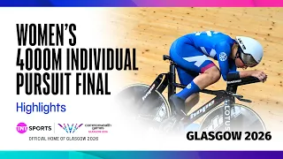 GOLDEN VICTORY! 🔥 | Cycling Women's 4000m Individual Pursuit Final | Glasgow 2026 Commonwealth Games