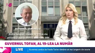 Guvernul Tofan, al 19-lea din istoria Republicii Moldova: Tarlev rămâne cel mai longeviv premier