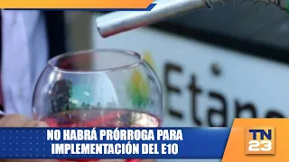 No extension for E10 implementation