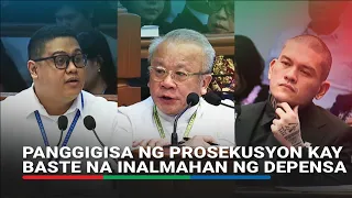 Hindi alam? Prosekusyon ginisa si Baste kaugnay sa nalalaman nito sa GenCorp
