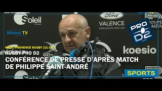 Philippe SAINT-ANDRÉ Press Conference - 05/15/2026
