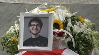 Montevarchi: Hundreds gather for Leonardo Bucci's final farewell