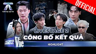 FULL LIVESTAGE 2 RESULTS, Wren Evans, Duong Domic, Quang Hung MasterD reveal their emotions | THSH