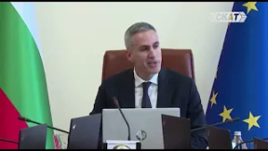 Какво каза Гюров преди първото заседание на МС