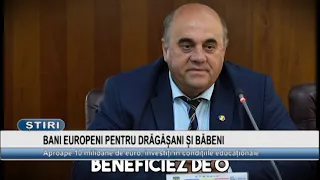 EUROPEAN FUNDS FOR DRĂGĂȘANI AND BĂBENI