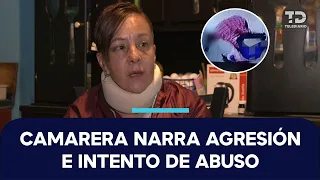 María, a chambermaid, recounts how she was beaten and sexually assaulted at a hotel in Neza