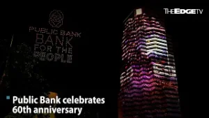НОВОСТИ: Public Bank отмечает бриллиантовый юбилей зрелищным панорамным представлением.