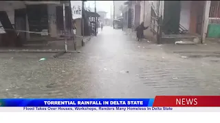 Flood Takes Over Houses, Workshops, Renders Many Homeless In Delta State
