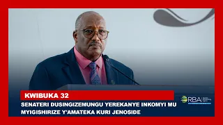 Senateri Dusingizemungu yerekanye inkomyi mu myigishirize y'amateka kuri Jenoside