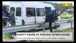 Pokuasi Interchange:  Drivers, commuters flout safety caution, traffic safety on the highway - News