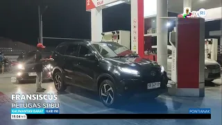 JULY 28, 2026 LONG FUEL LINES LAST UNTIL DAWN, PONTIANAK RESIDENTS STRUCK BY PANIC