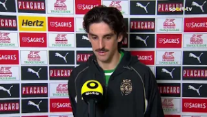 Taça de Portugal (Meias-Finais) | Sporting 1-0 FC Porto: Flash Interview Trincão