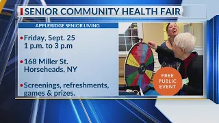 Free senior community health fair in September