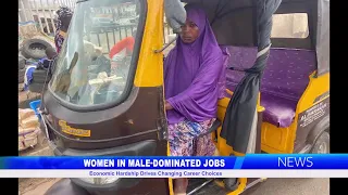 WOMEN IN MALE-DOMINATED JOBS: Economic Hardship Drives Changing Career Choices