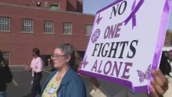 South Side parish helps lead fight against domestic violence with annual rally, walk