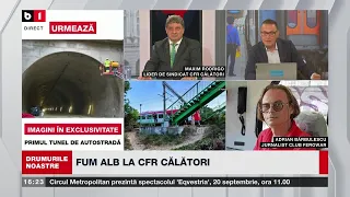 DRUMURILE NOASTRE. CFR CĂLĂTORI, PROFIT BRUT de 25 MIL.LEI/RETTER a turnat asfaltul pe A0 NORD, LOT1