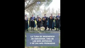 La tuna de ingenieros de Zaragoza es una de las más veteranas de España