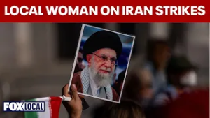 Local Iranian woman calls for regime change amid airstrikes