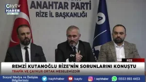 REMZİ KUTANOĞLU; YAŞ ÇAY ÜRETİCİLERİNE PROMOSYON VERİLMESİ ÇALIŞMALARI BAŞLATILMALI