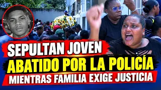 YOUNG MAN KILLED BY POLICE BURIED AS FAMILY DEMANDS JUSTICE