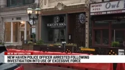 New Haven police officer arrested for alleged excessive force during 2025 arrest