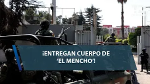 Fiscalía General de la República entrega el cuerpo de 'El Mencho' a sus familiares