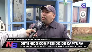 One person arrested with an active warrant at Cerro Catedral