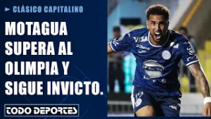Motagua se queda con el clásico contra el Olimpia de la mano de Rodrigo de Olivera.
