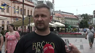 Zmajevi u borbi za prolaz pracenje na Trgu mladih - Hit televizija Brcko