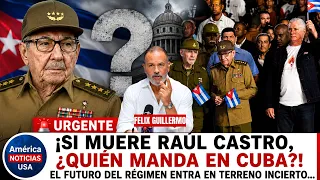 ¡SI MUERE RAÚL CASTRO, ¿QUIÉN MANDA EN CUBA?! El futuro del régimen entra en terreno incierto