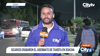 Sicariato en Soacha: taxista fue atacado a disparos por hombres en moto | CityTv