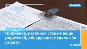 Потерянная медаль «За отвагу» нашла путь домой