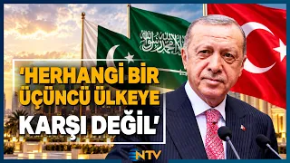 President Erdoğan's Statement on the Mecca Defense Agreement | NTV