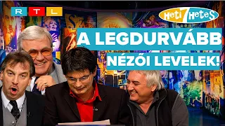 A HETI HETES 100 ADÁSÁBAN felolvasták a legdurvább nézői leveleket | Heti Hetes 3. évad 19. rész