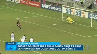 Botafogo-PB loses to Santa Cruz-PE and starts the Série C quadrangular without any points