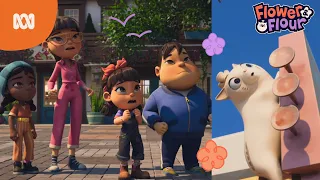Flour is a stuck cat! 🙀 | Flower & Flour | ABC Kids