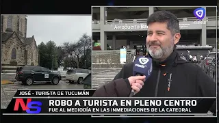 Regrettable: Tourists from Tucumán robbed in the heart of the city