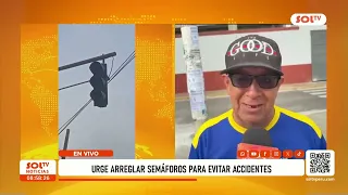 Trujillo: Urgent need to fix traffic lights to prevent accidents