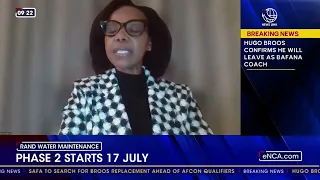 Water maintenance phase 2 starts 17 jJuly
