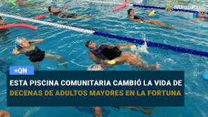 Esta piscina comunitaria cambió la vida de decenas de adultos mayores en La Fortuna