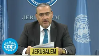 Gaza: Situation improved somewhat, but progress is far too slow - UNSCO Briefing | United Nations