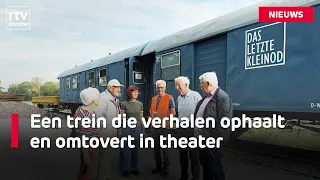 Theater on the train from Germany to Coevorden