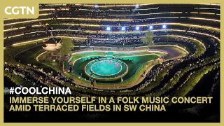 Immerse yourself in a folk music concert amid terraced fields in SW China
