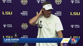 Lane Kiffin on cease and desist sent to LSU from former star QB Jayden Daniels