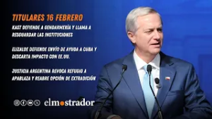 ?️? ClicAM: Kast defiende a Gendarmería y llama a resguardar las instituciones